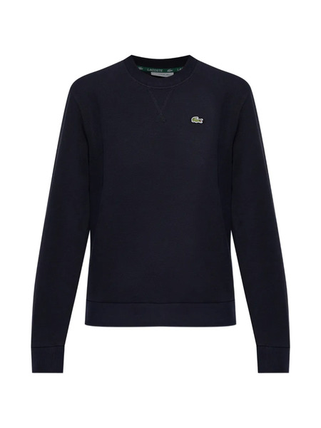  Lacoste Logo Crew-neck Sweatshirt - Blue 