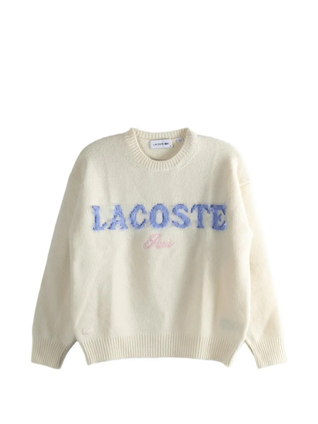  Lacoste Logo-detail Sweater - Neutrals 