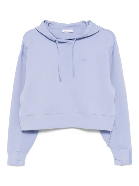  Lacoste Logo-embroidered Hoodie - Blue 