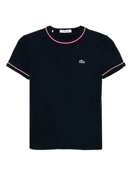  Lacoste Logo-embroidered T-shirt - Blue 