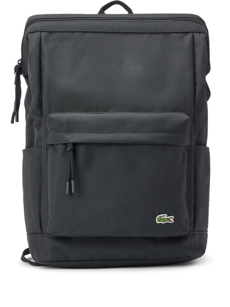  Lacoste Logo-patch Backpack - Black 
