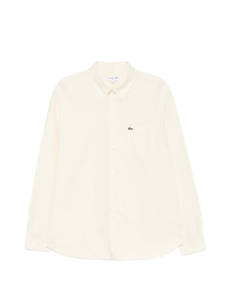  Lacoste Logo-patch Shirt - Neutrals 