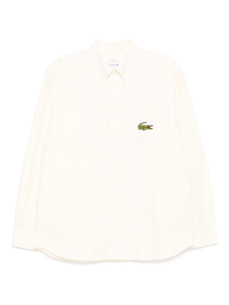  Lacoste Logo-patch Shirt - Yellow 