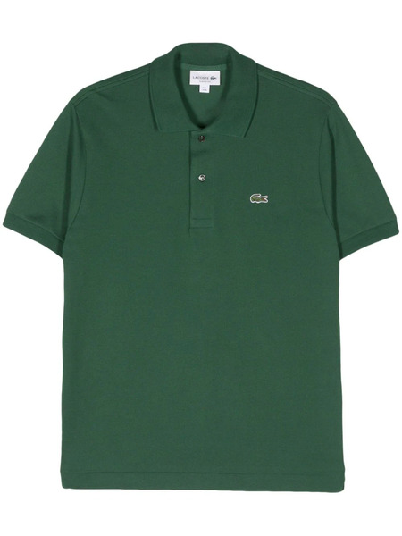  Lacoste Logo-patch Short-sleeve Polo Shirt - Green 