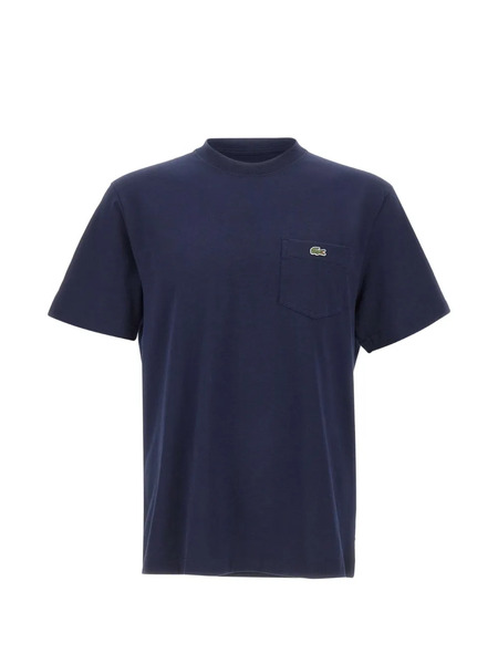  Lacoste Logo-patch T-shirt - Blue 