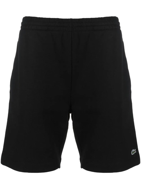  Lacoste Logo-patch Track Shorts - Black 