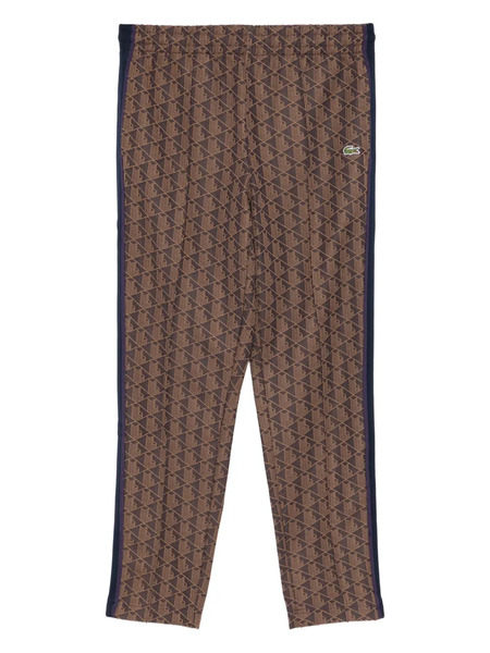 Lacoste Logo-patch Trousers - Brown 
