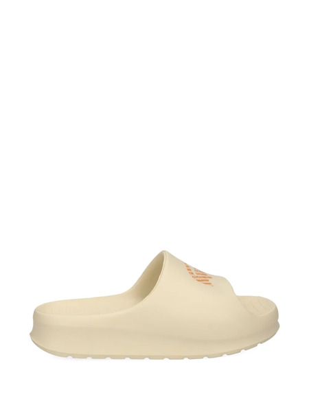  Lacoste Logo-print Slides - Neutrals 
