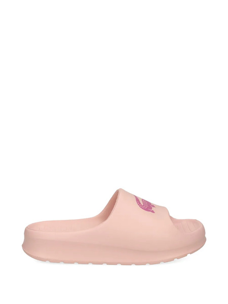  Lacoste Logo-print Slides - Pink 