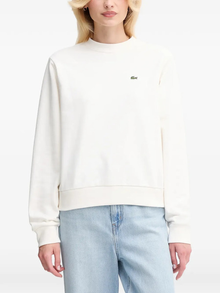  Lacoste Logo Sweatshirt - White 