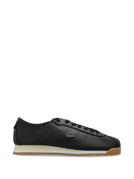  Lacoste Low-top Leather Sneakers - Black 