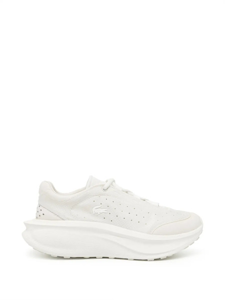 Lacoste New Run Active Perforated Lace-up Sneakers - Neutrals 