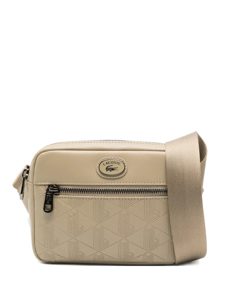  Lacoste Nomogramme Messenger Bag - Neutrals 