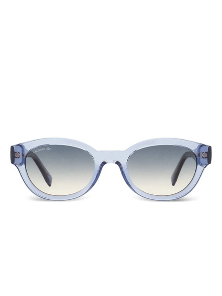  Lacoste Oval Wire-core Sunglasses - Blue 