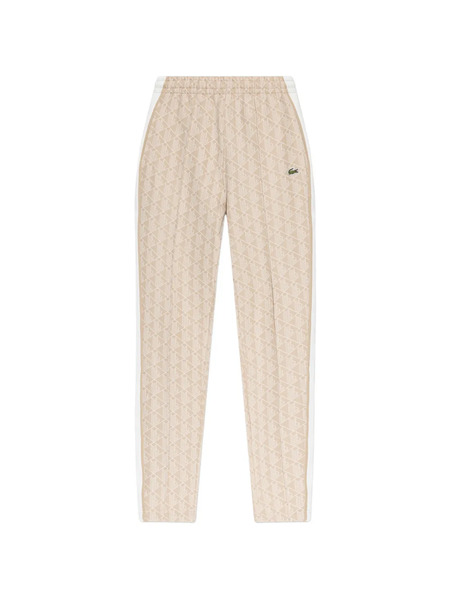  Lacoste Patterned Track Pants - Neutrals 
