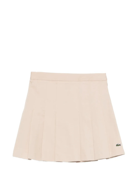  Lacoste Pleated Mini Skirt - Neutrals 