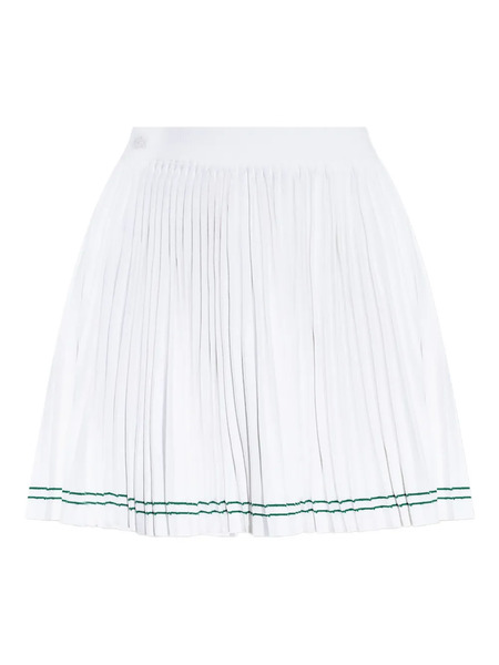  Lacoste Pleated Skirt - White 