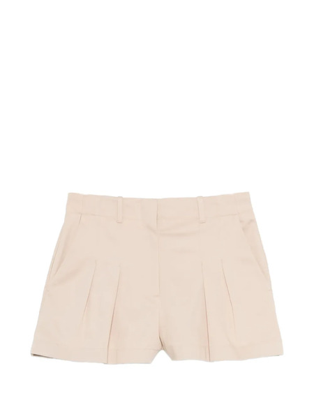  Lacoste Pleated Tailored Shorts - Neutrals 