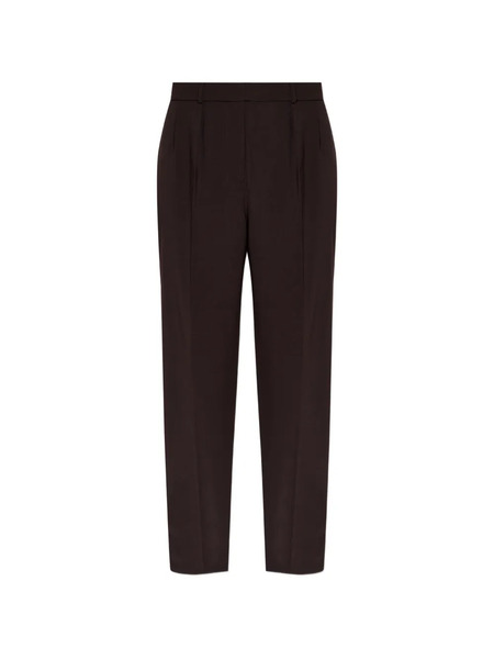  Lacoste Pleated Trousers - Brown 