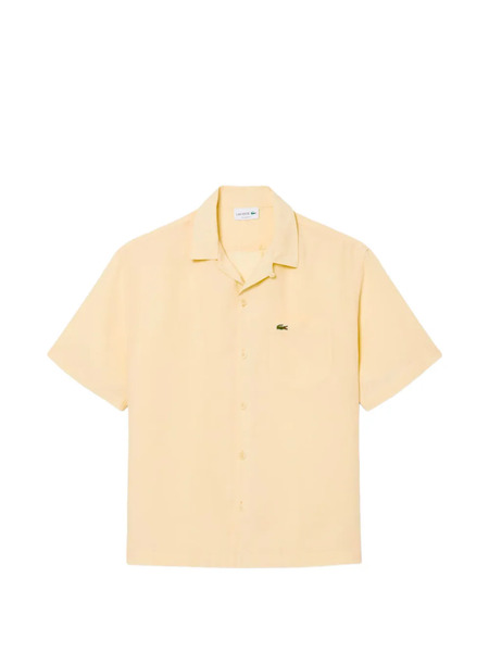  Lacoste Pocket Short-sleeve Shirt - Yellow 