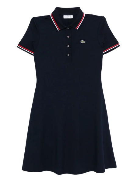  Lacoste Polo-collar Dress - Blue 