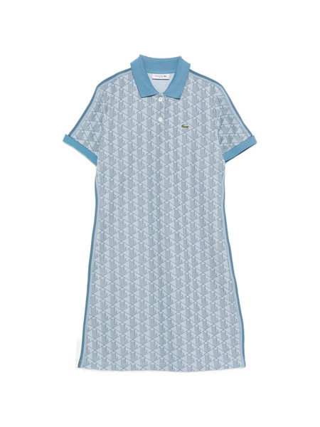  Lacoste Polo-collar Mini Dress - Blue 