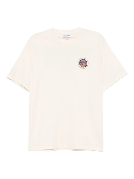  Lacoste Printed Jersey T-shirt - Neutrals 