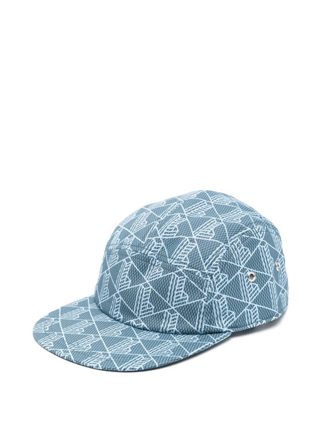  Lacoste Printed Twill Cap - Blue 
