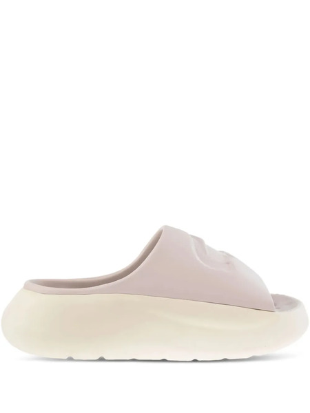  Lacoste Serve 3.0 Platform Slides - White 