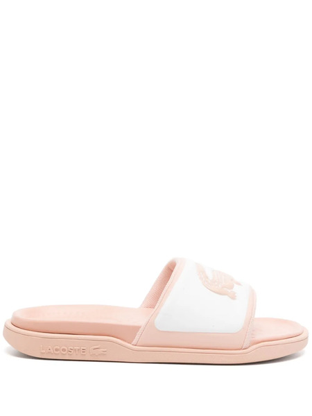  Lacoste Serve Slides - Pink 