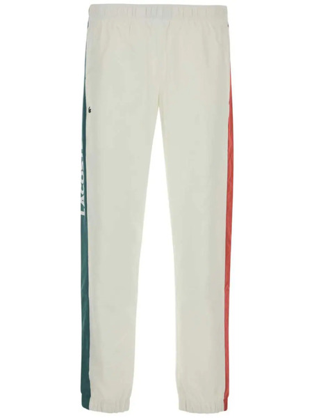  Lacoste Side-stripe Track Pants - White 