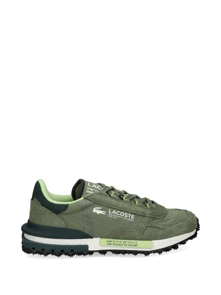  Lacoste Textured Low-top Sneakers - Green 