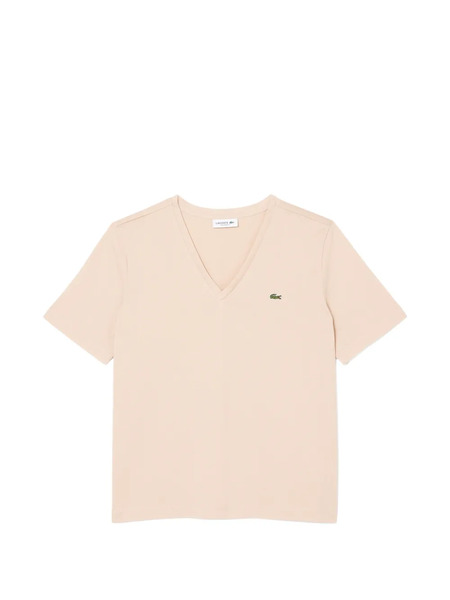  Lacoste V-neck T-shirt - Neutrals 