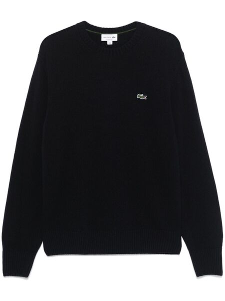  Lacoste Wool Crew-neck Sweater - Blue 