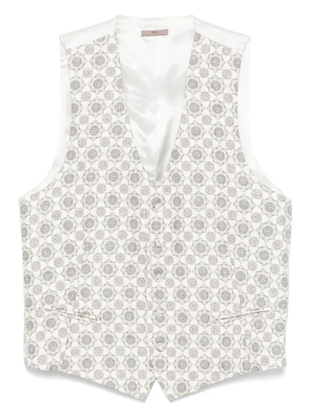  Lady Anne Silk Gilet - Neutrals 