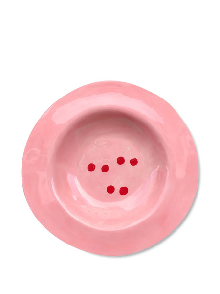  Laetitia Rouget Cherry Dinner Plate Tableware - Pink 
