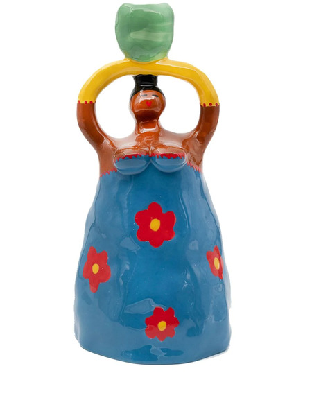  Laetitia Rouget Nina Ceramic Candle Holder - Blue 