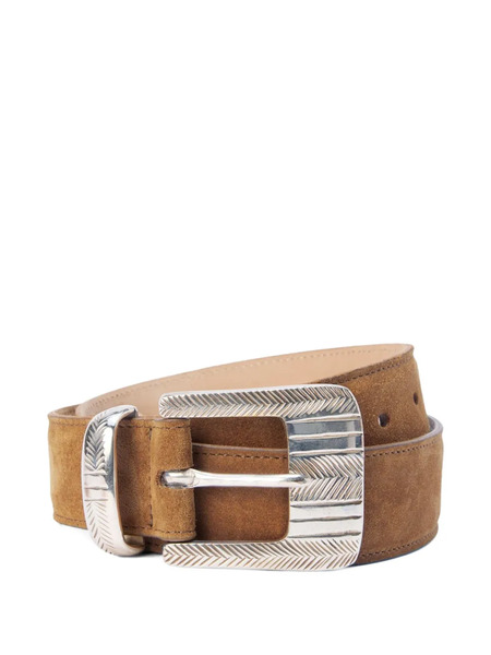 L'agence Aya Suede Western Belt - Brown 