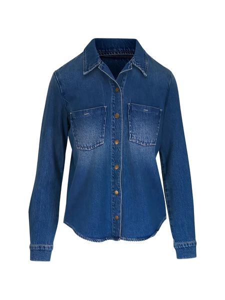  L'agence Isla Denim Shirt - Blue 