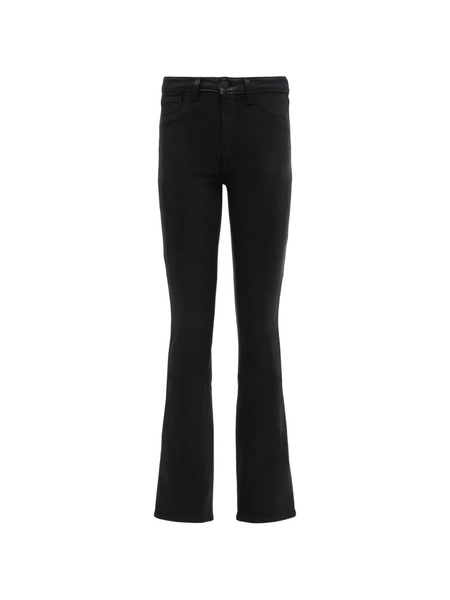  L'agence Selma Coated Bootcut Jeans - Black 