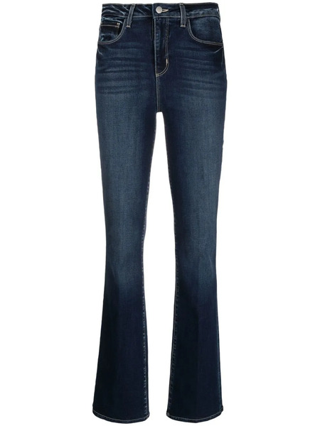  L'agence Selma High-rise Bootcut Jeans - Blue 