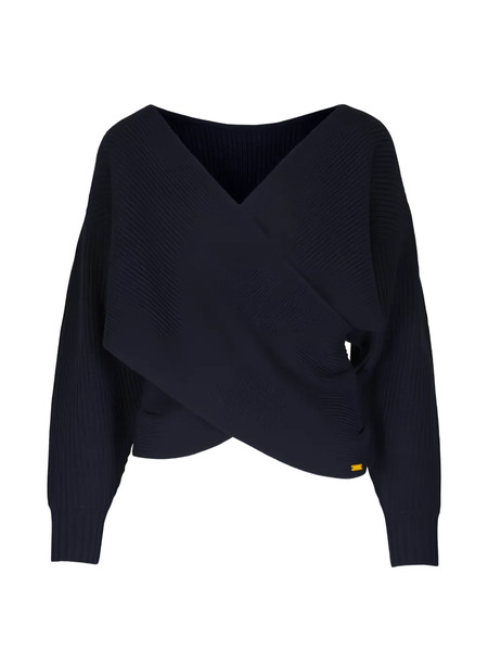 L'agence V-neck Sweatshirt - Blue 