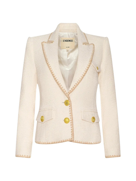  L'agence Wylla Structured Blazer - Neutrals 