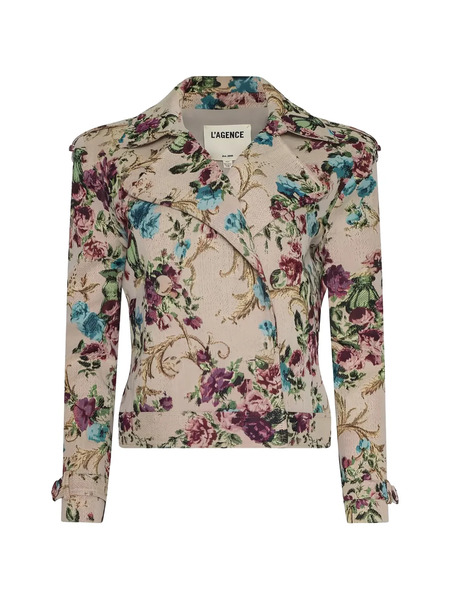  L'agence Xoey Cropped Trench Jacket - Neutrals 