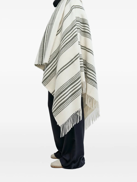  Lagomoro Gila Virgin Wool Blanket (180cm X 135cm) - White 
