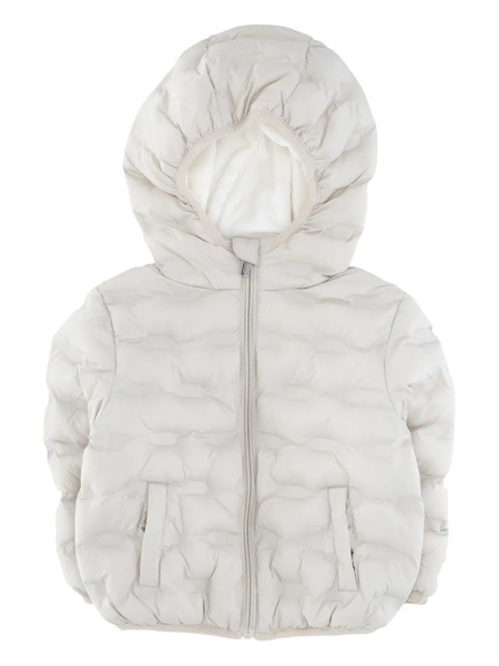  Lalalu Hooded Padded Jacket - Neutrals 