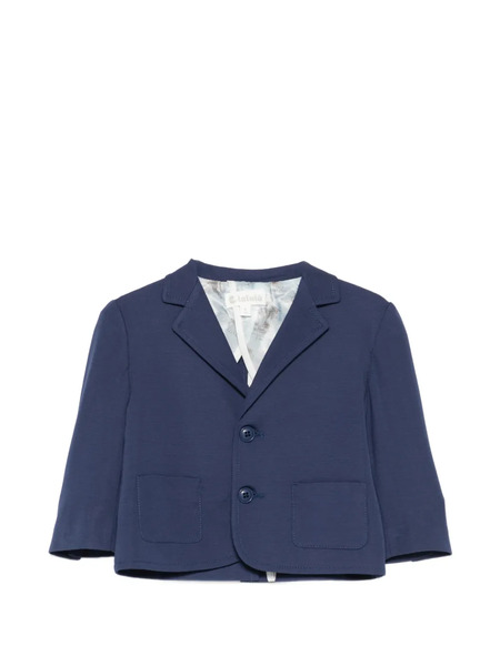  Lalalu Patch-pocket Blazer - Blue 