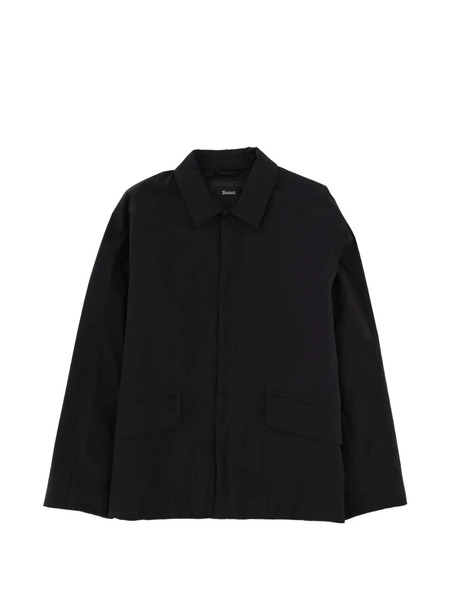  Laminar Point-collar Jacket - Black 