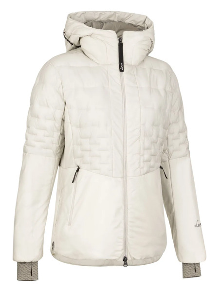  Lamunt Luisa Hooded Quilted Jacket - Neutrals 