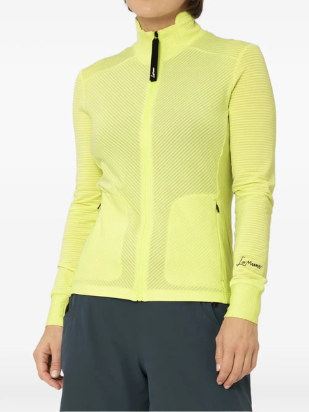 Lamunt Zip-up Fitted Jacket - Yellow 